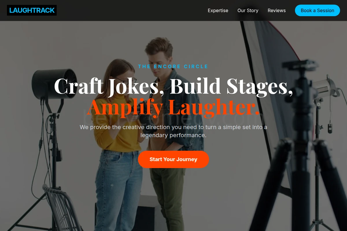 LaughTrack Creative Direction