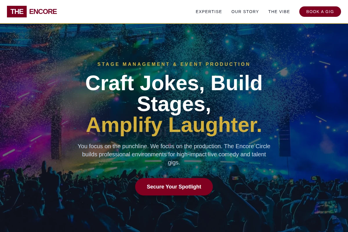 Gig Event Planning