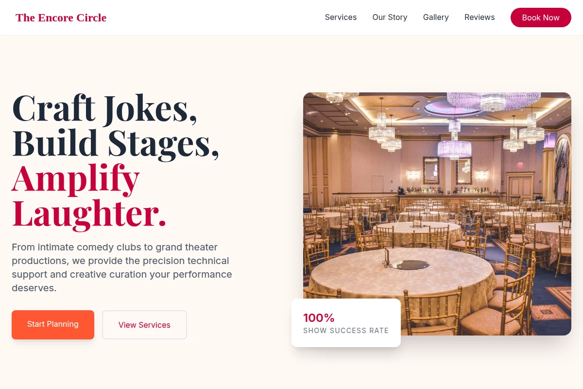 Backstage Event Planning