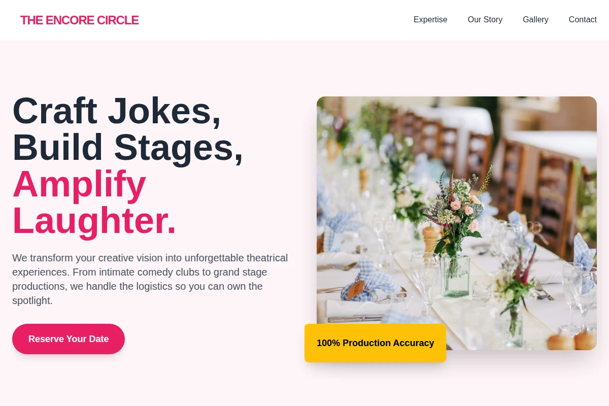 Theater Event Planning