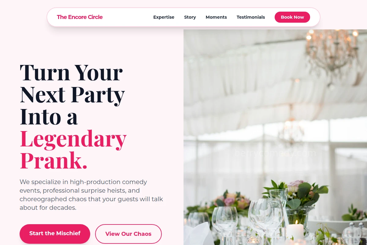 Prank Event Planning