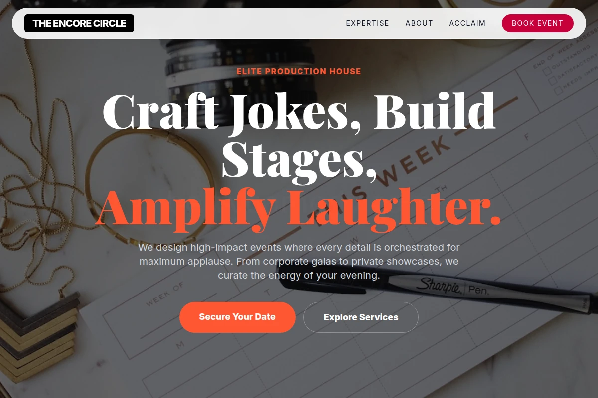 Showcase Event Planning