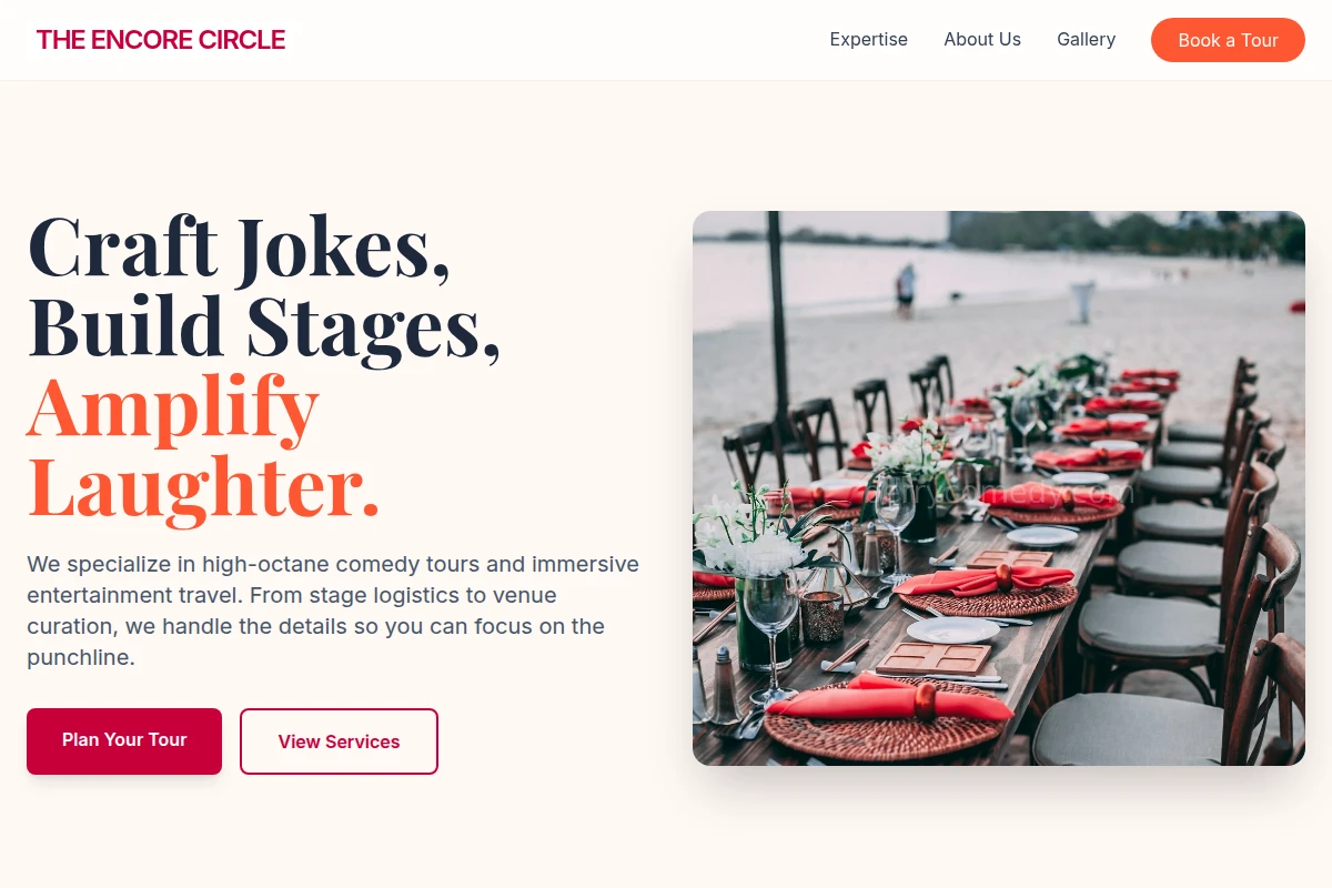 Tour Event Planning