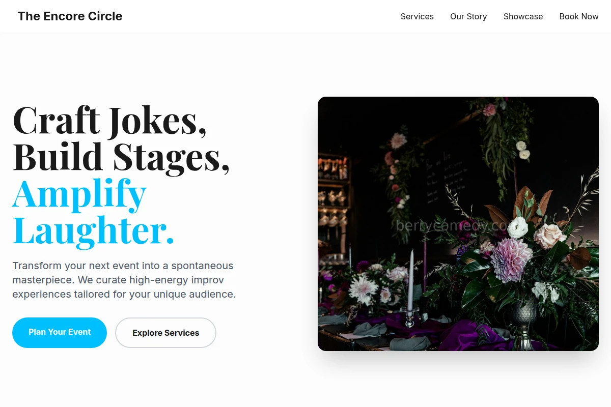 Improv Event Planning