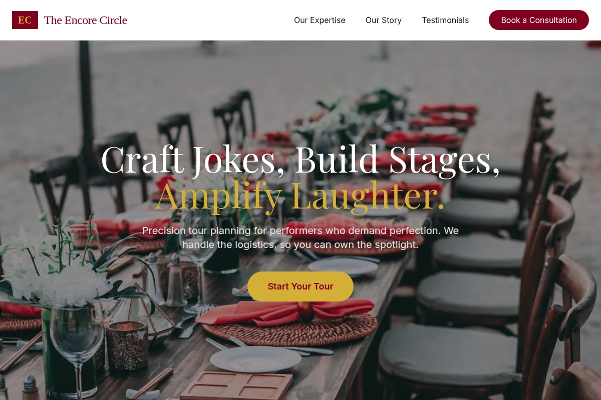 Tour Event Planning