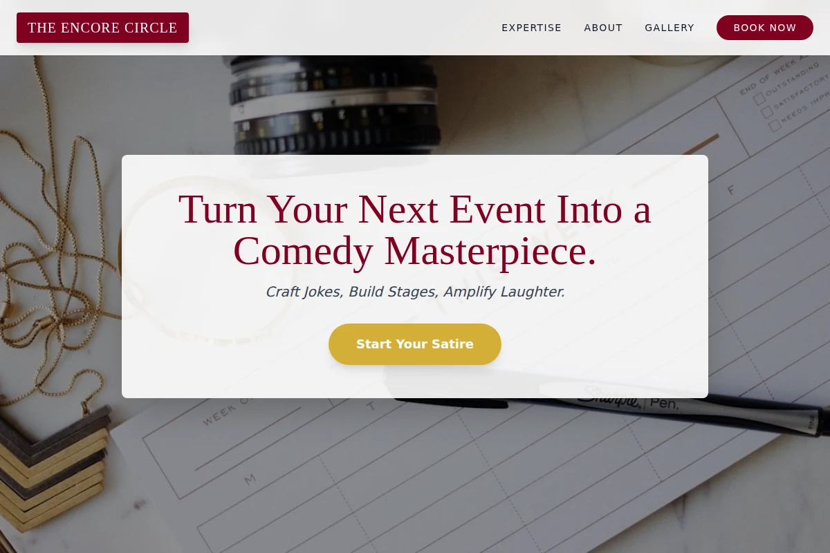 Parody Event Planning