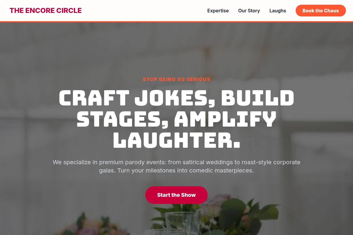 Parody Event Planning