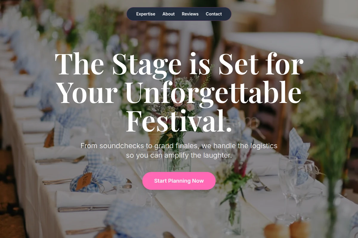 Festival Event Planning