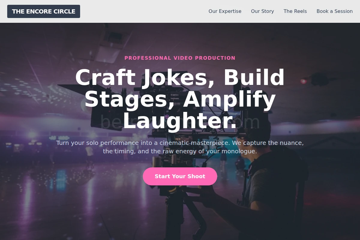 Monologue Video Production